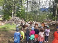 Kindergartenbesuch Regenbogen